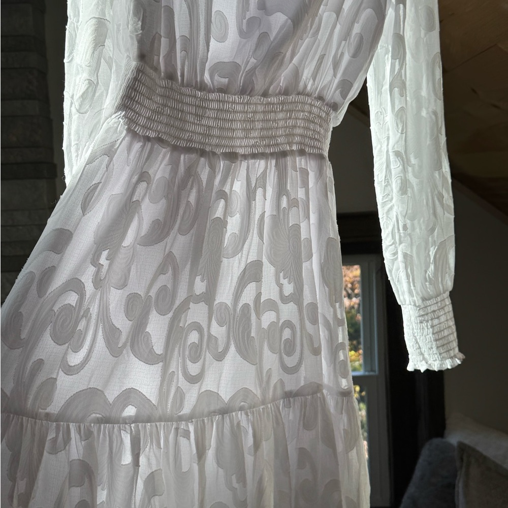 Lilly Pulitzer Resort White Long Sleeve Dress - Picture 6 of 9